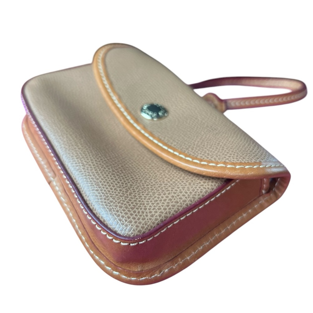 Vintage Dooney & Bourke Camel small coin Wristlet #dooney&bourke - Picture 7 of 8